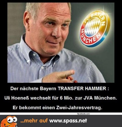Uli Höneß angezeigt