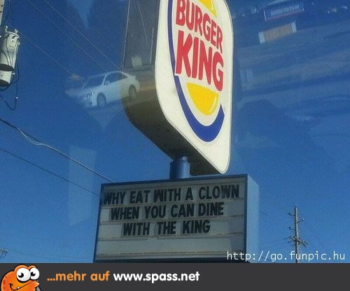 Dine with a king