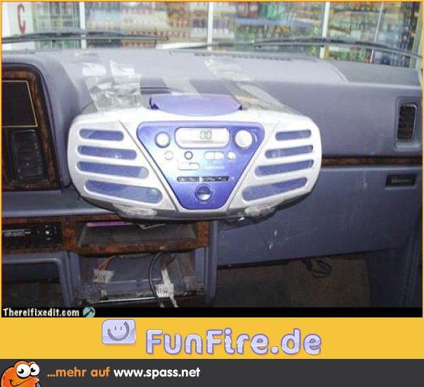Neues Radio eingebaut