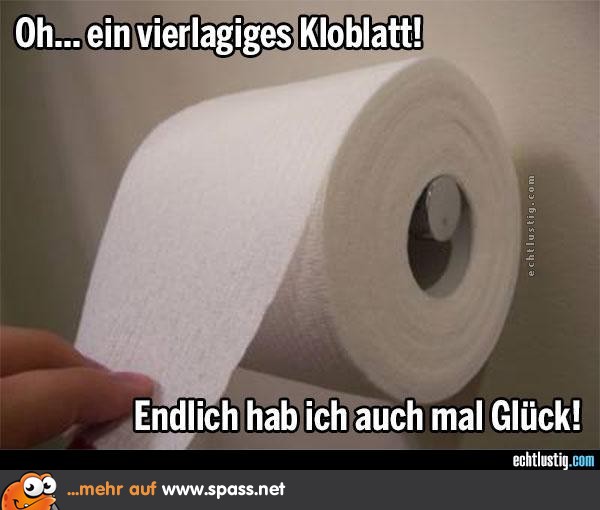 Vierlagiges Kloblatt