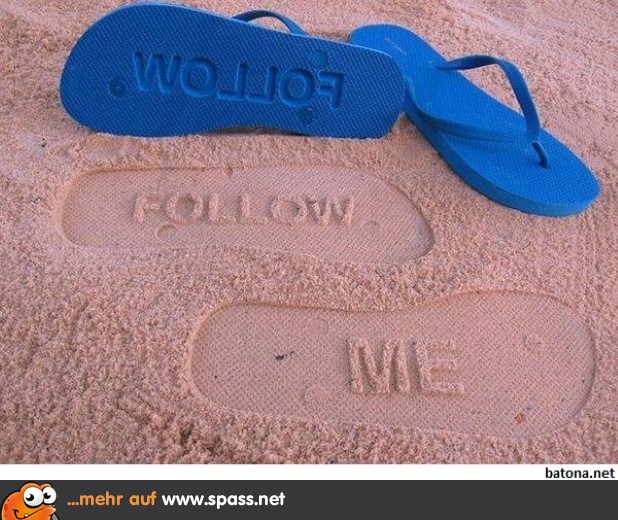 Originelle Flip-Flops