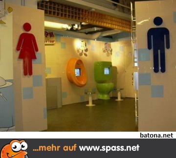 Multimedia-Toiletten