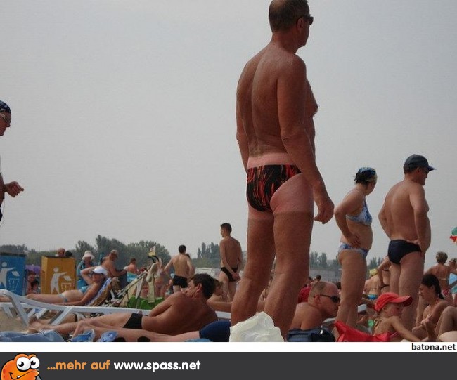 Neue Badehose?