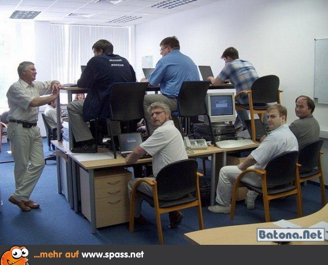 Platzmangel im Büro