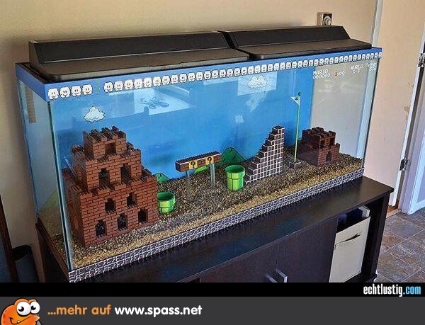 Super Mario Aquarium