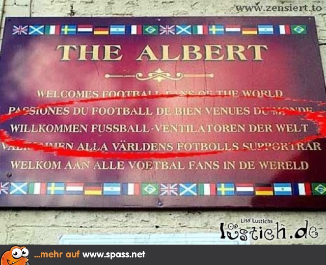 Die Fußballventilatoren