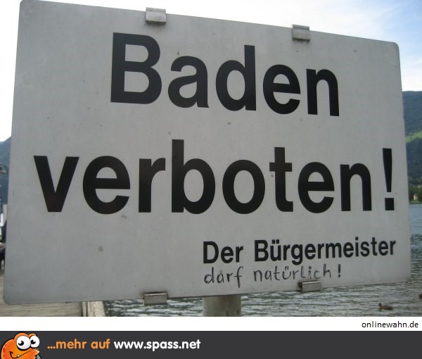 Grüße vom Bürgermeister Lustige Bilder auf