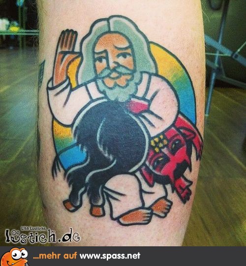 Tattoo Zwei Gesichter Gut Und Böse Gut und Böse Foto &amp; Bild