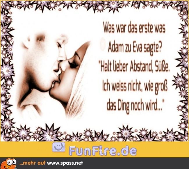 Adams Ansage Lustige Bilder auf