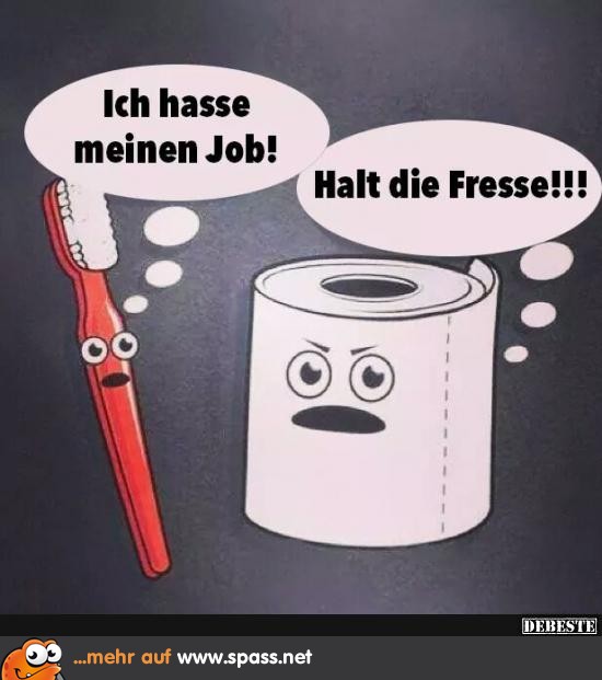 Blöder Job? Lustige Bilder auf