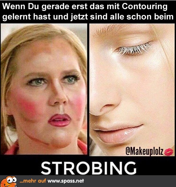 Schminken will gelernt sein Lustige Bilder auf