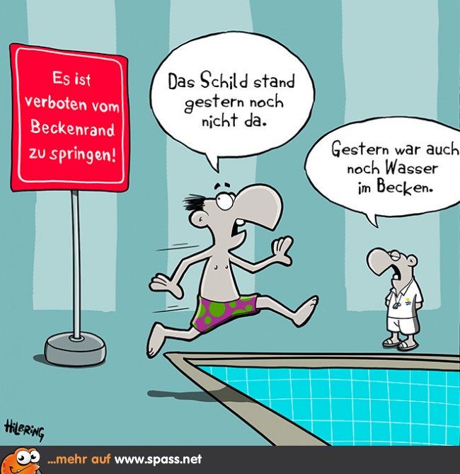 Schwimmbad Lustige Bilder auf