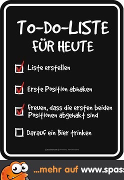 TodoListe Lustige Bilder auf