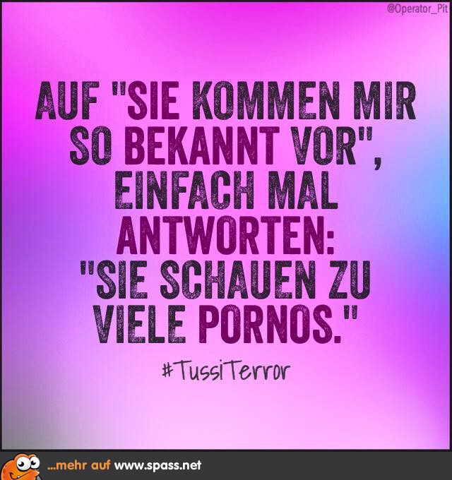 Kennen wir uns? Lustige Bilder auf