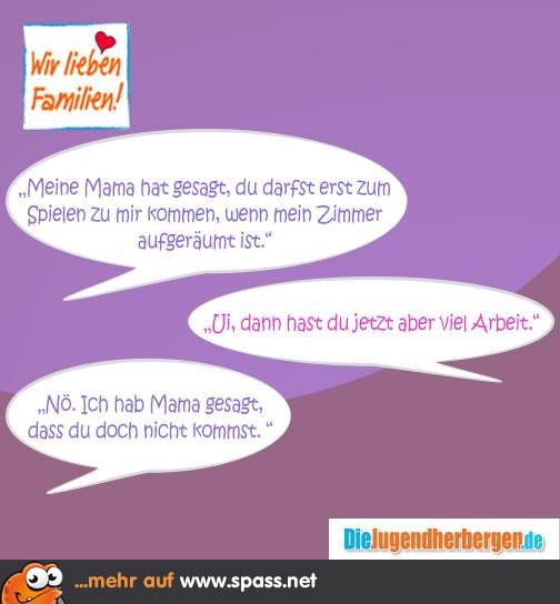 Zimmer aufräumen Lustige Bilder auf