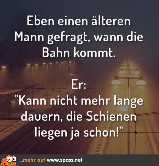 Die Bahn kommt Lustige Bilder auf