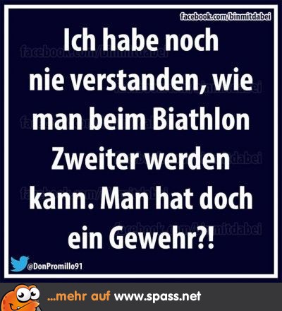 Biathlon Lustige Bilder auf