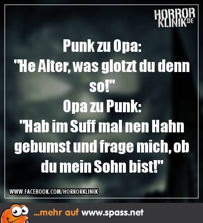 Vater und Sohn? Lustige Bilder auf