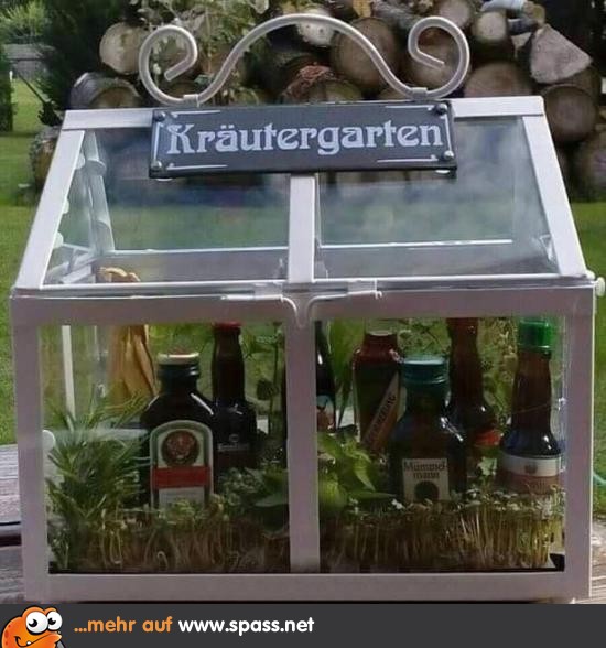 Kräutergarten Lustige Bilder auf