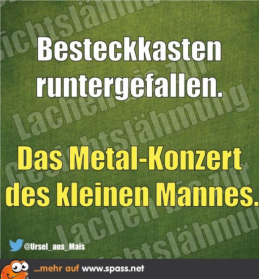 MetalKonzert Lustige Bilder auf