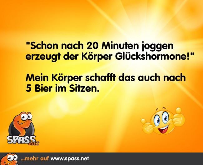 Glückshormone Lustige Bilder auf