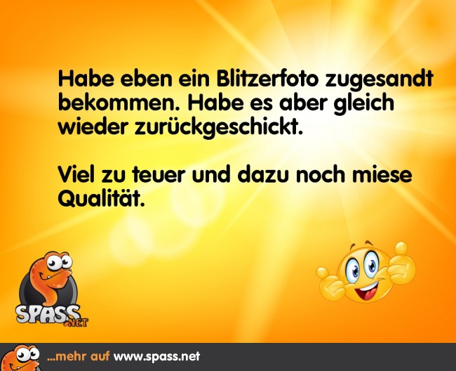 Blitzerfoto Lustige Bilder auf