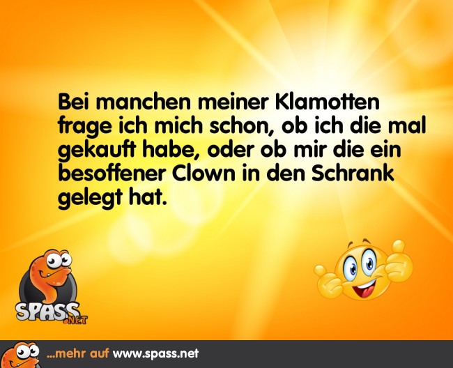 Klamotten Lustige Bilder auf