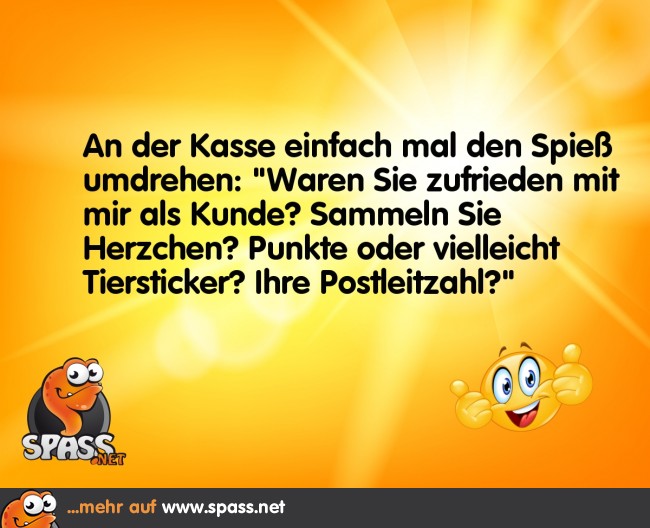 An der Kasse Lustige Bilder auf