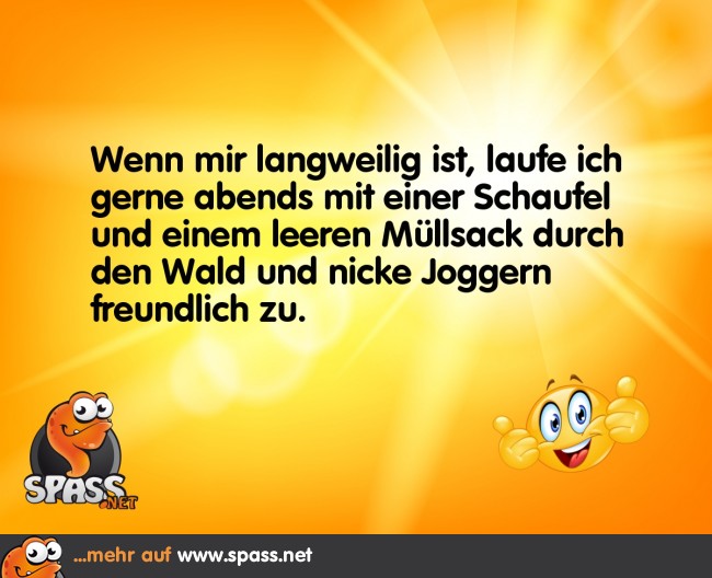 Waldspaziergang Lustige Bilder auf