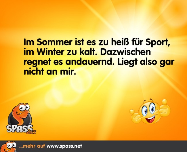 Immer diese Jahreszeiten Lustige Bilder auf