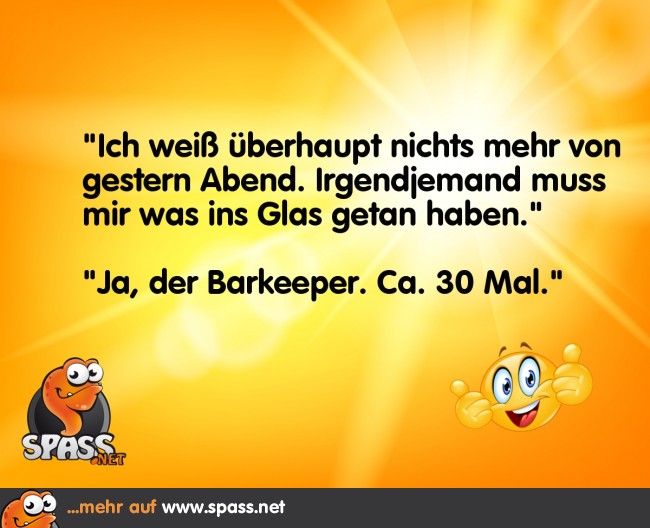 Barkeeper Lustige Bilder auf
