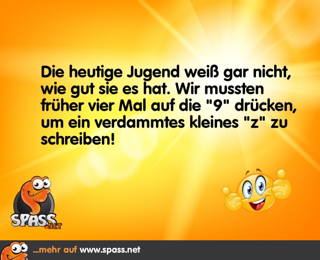 Die Jugend hat’s gut! Lustige Bilder auf