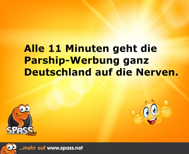 ParshipWerbung Lustige Bilder auf