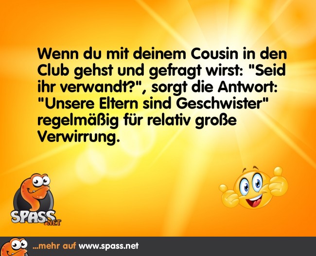 Verwandschaftsfragen Lustige Bilder auf