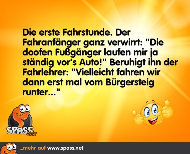 Fahranfänger Lustige Bilder auf