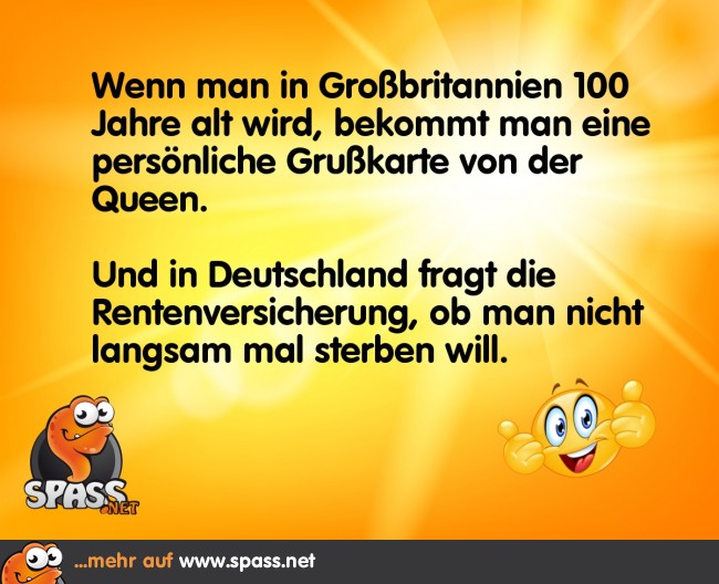 Der 100. Geburtstag Lustige Bilder auf