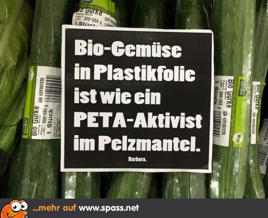 BioGemüse Lustige Bilder auf