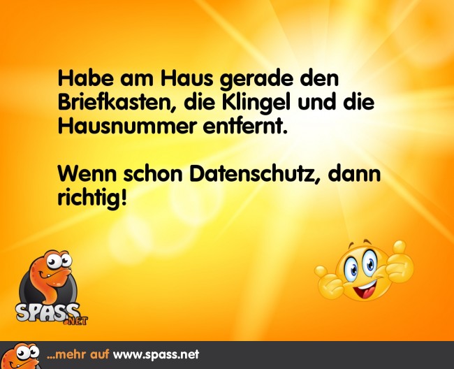Datenschutz Lustige Bilder auf