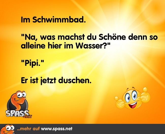 Im Schwimmbad Lustige Bilder auf