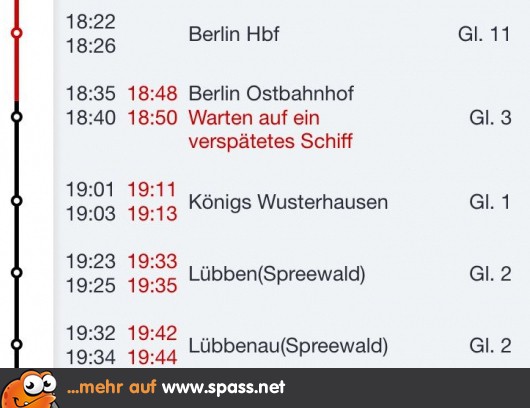 Warum die Bahn Verspätung hat… Lustige Bilder auf