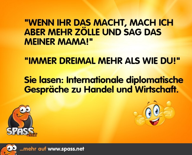 Diplomatische Gespräche Lustige Bilder auf