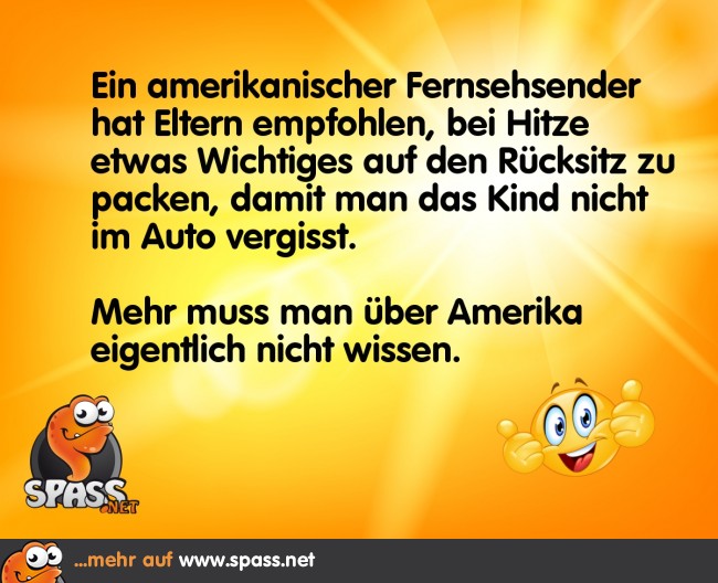 Wissenswertes über Amerika Lustige Bilder auf