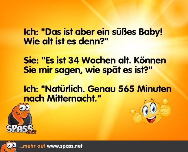 Die genaue Uhrzeit Lustige Bilder auf