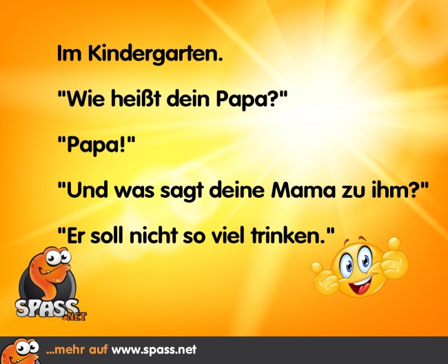 Wie heißt dein Papa? Lustige Bilder auf