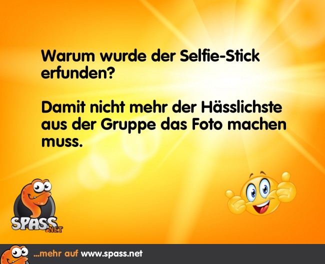 SelfieStick Lustige Bilder auf