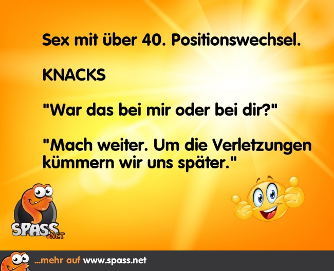 Sex über 40 Lustige Bilder auf