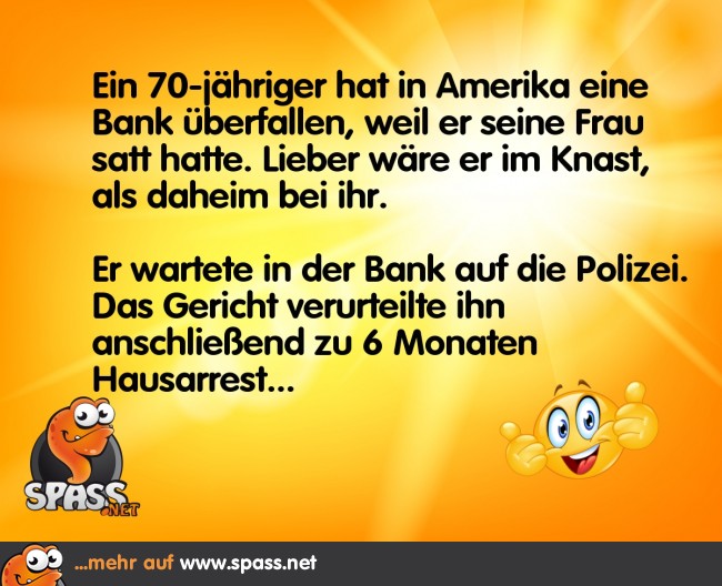 Lieber in den Knast Lustige Bilder auf
