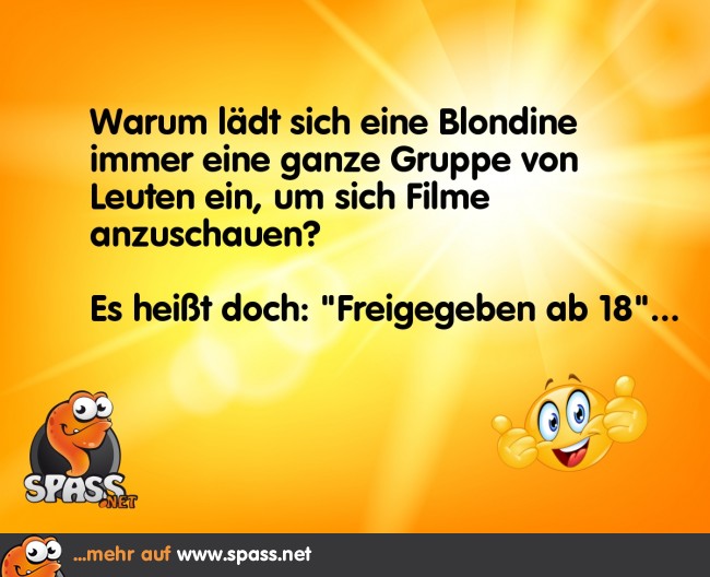 BlondinenFilmabend Lustige Bilder auf