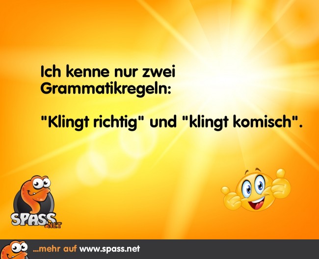 Grammatik Lustige Bilder auf