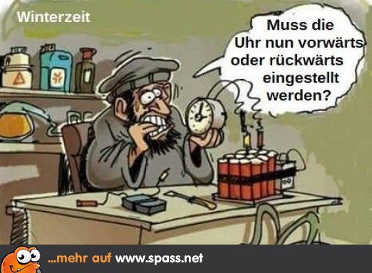Vorwärts oder Rückwärts? Lustige Bilder auf